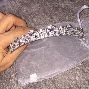 👑Wedding Perfection Custom Crystal Head Piece👑